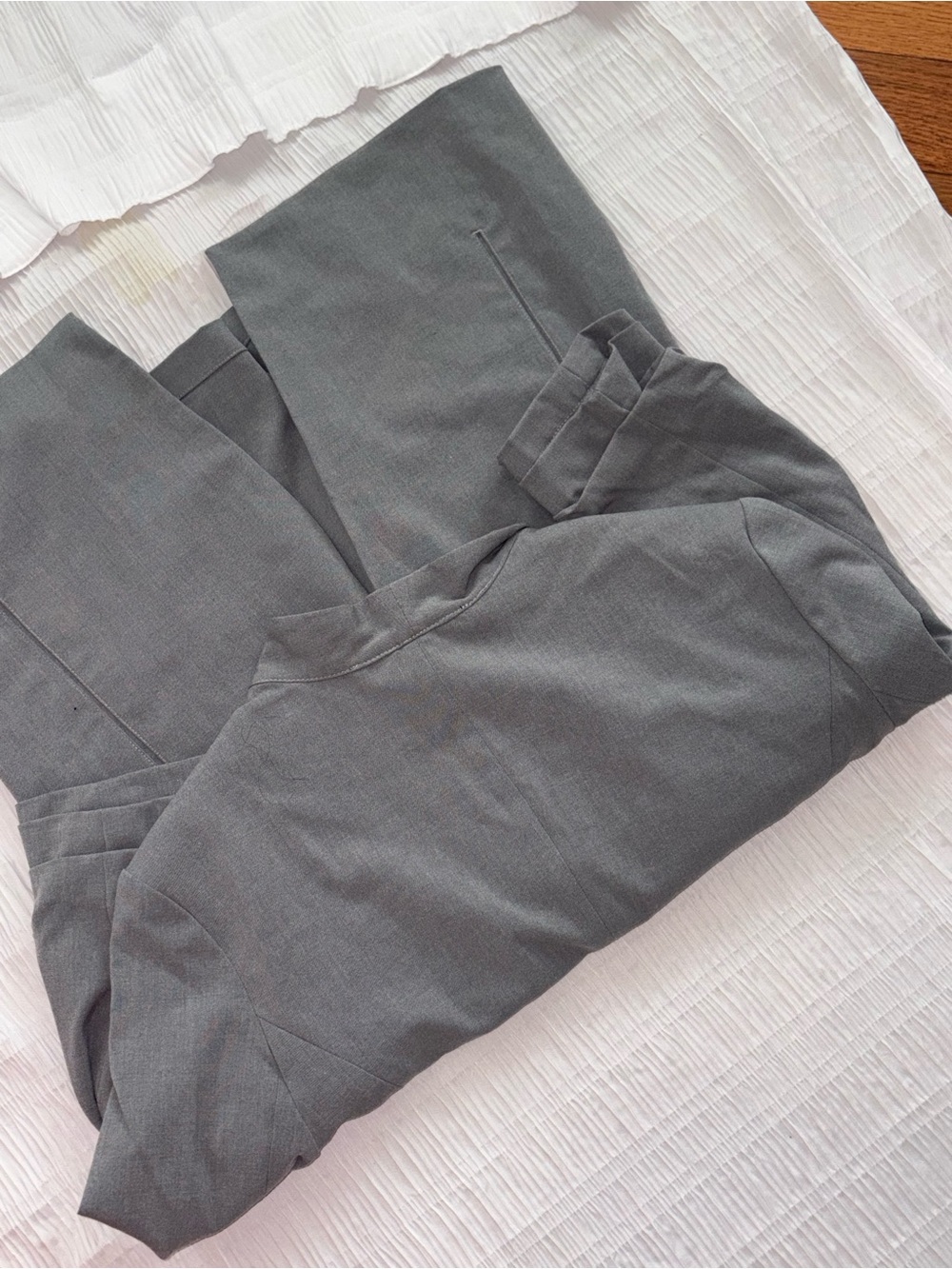MEG & MARGOT Light Gray Blazer - Picture 2 of 3
